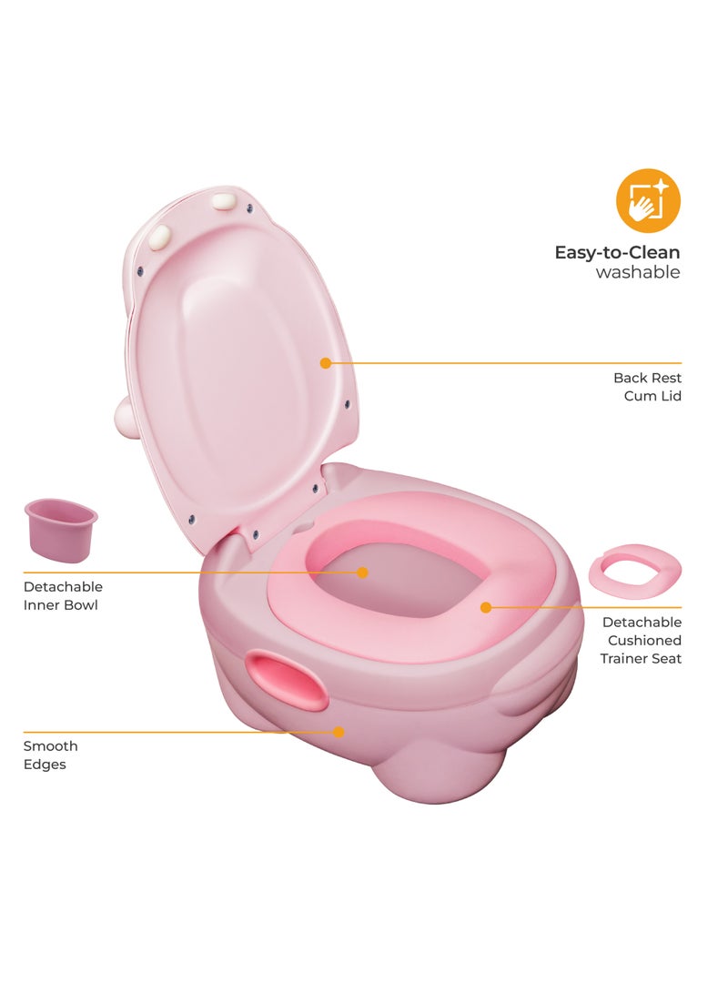 Moon Baby Potty Hippo With PU Cushion  - Image 4