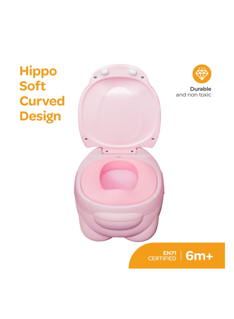 Moon Baby Potty Hippo With PU Cushion  - Image 2