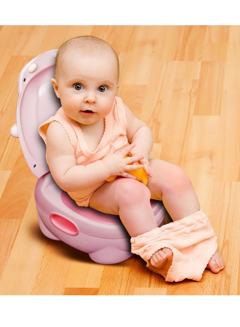 Moon Baby Potty Hippo With PU Cushion  - Image 5