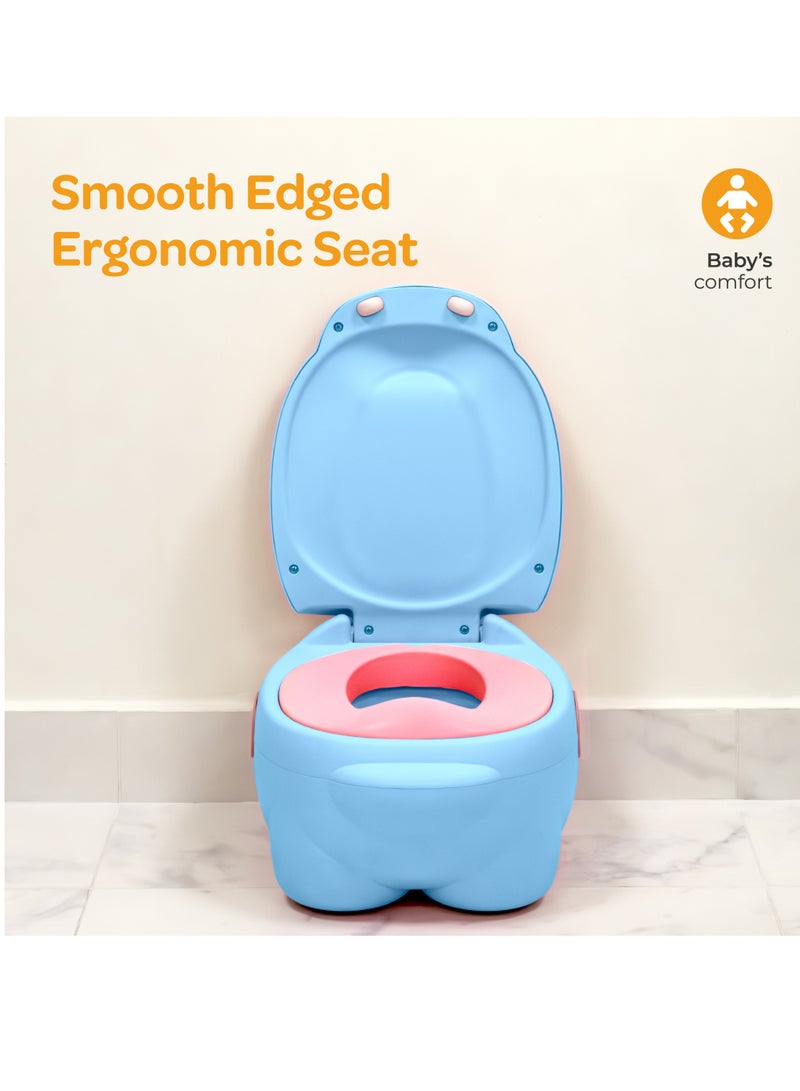 Moon Baby Potty Hippo With PU Cushion  - Image 3