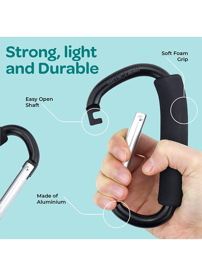 Moon Hands-Free Baby Stroller Hook Durable Lightweight And Strong - Image 2