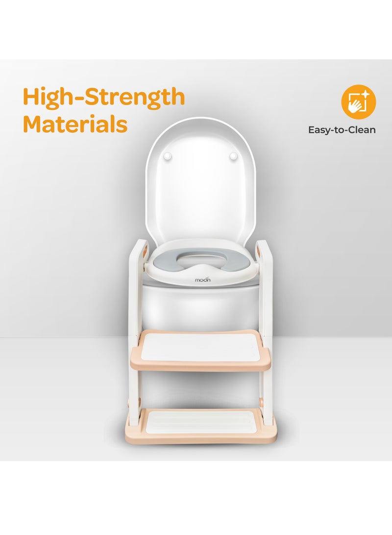 Moon Kids Step Stool Potty Trainer Seat  - Image 4