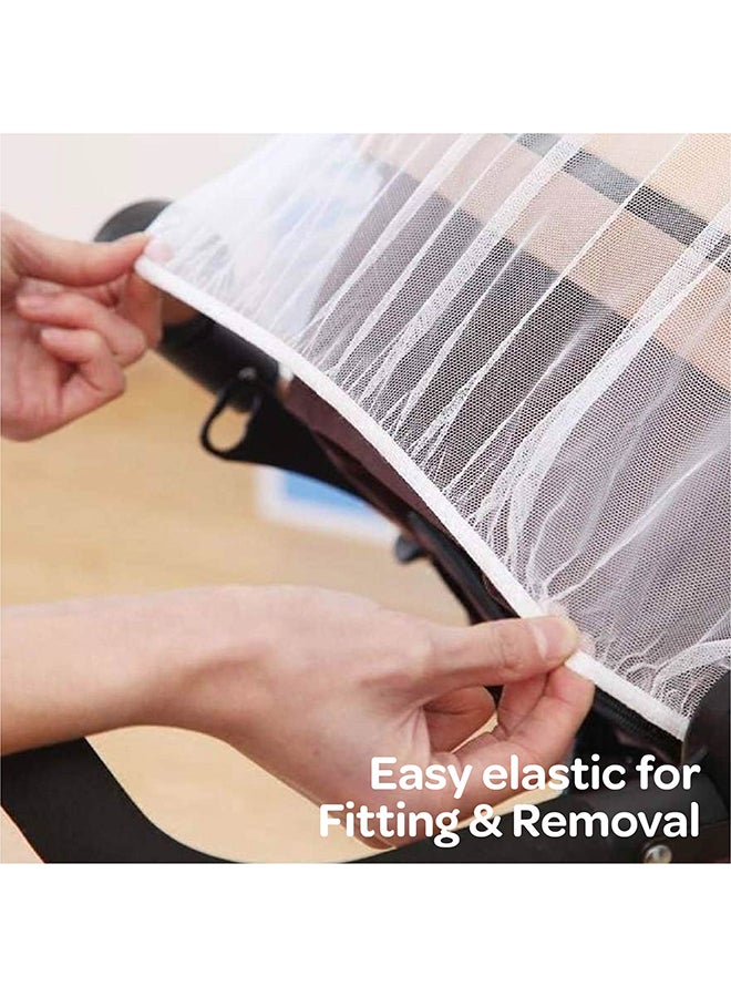 Moon Universal Stroller Mosquito Net Breathable Mesh Net For Stroller - Image 4