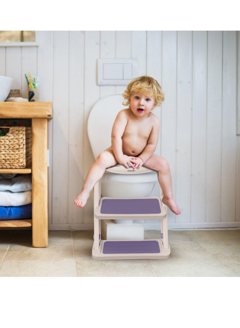 Moon Kids Step Stool Potty Trainer Seat  - Image 2