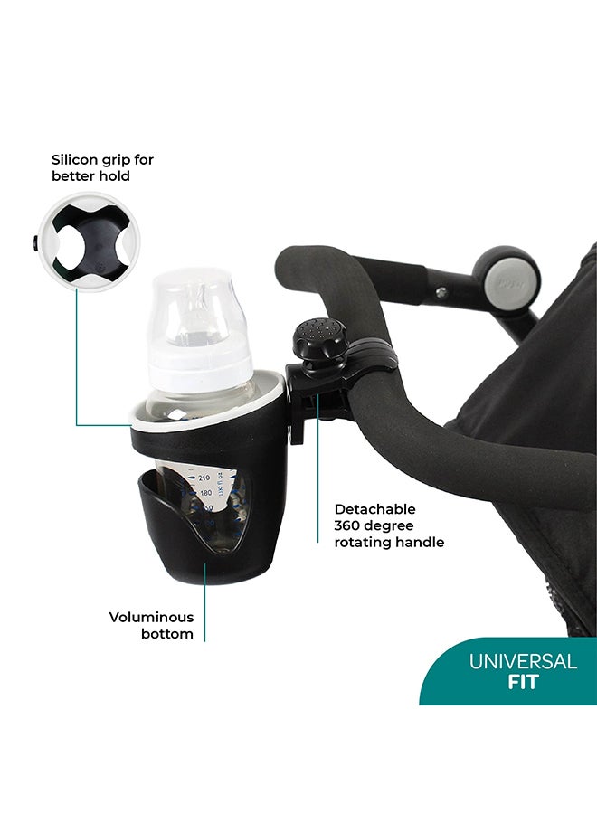 مون حامل أكواب عالمي مع دوران 360 درجة - Image 4