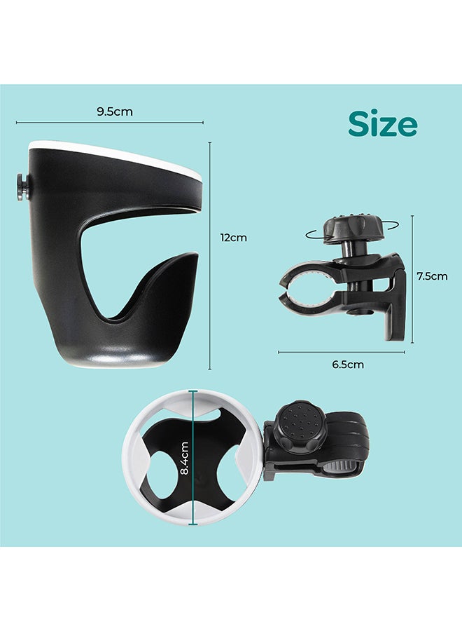 مون حامل أكواب عالمي مع دوران 360 درجة - Image 2