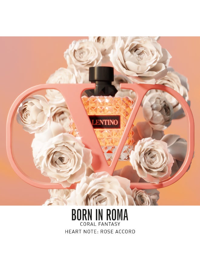 VALENTINO - BORN IN ROMA CORAL FANTASY DONNA 100ml - Image 1