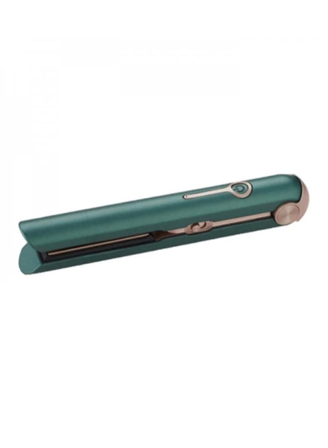 ريبون - مكواة فرد الشعر بشريط USB وشحن باللون الأخضر - Image 1