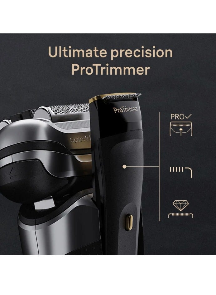 BRAUN Series 9 Pro+ 9575cc Wet And Dry Shaver With 6-In-1 SmartCare Center + PowerCase  - Image 4