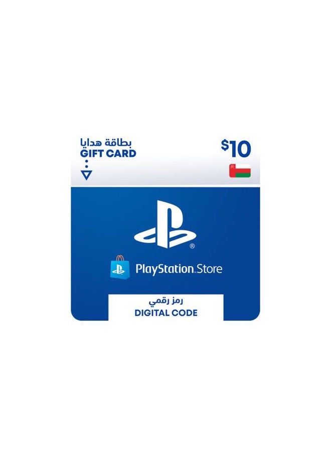 Sony Playstation Oman 10 USD Gift Card 
