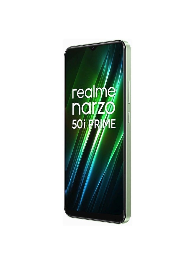 ريل مي - هاتف Narzo 50i Prime ثنائي الشريحة بلون أخضر نعناعي وذاكرة وصول عشوائي (RAM) سعة 4 جيجابايت وذاكرة داخلية 64 جيجابايت ويدعم تقنية 4G LTE - Image 1