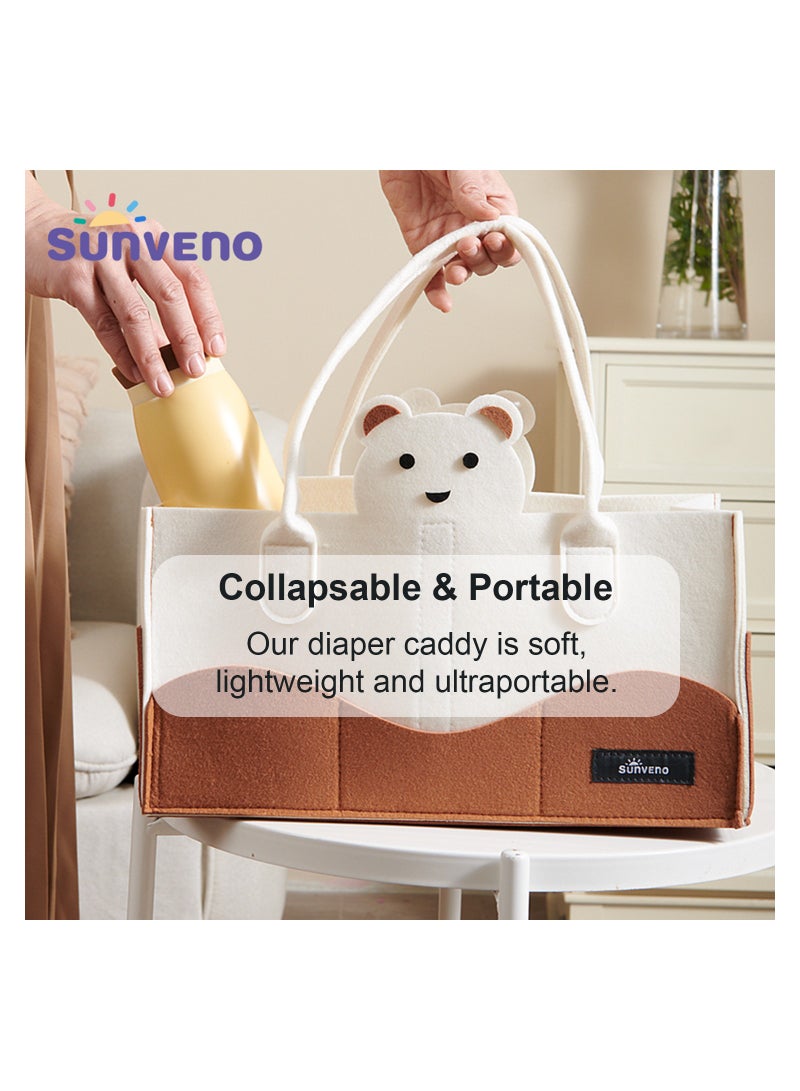 Sunveno Organizer Diaper Caddy Ivory  - Image 2