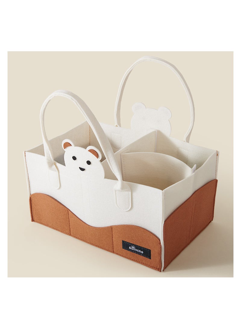 Sunveno Organizer Diaper Caddy Ivory  - Image 5