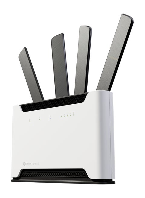 Chateau 5G Ax with Generation 6 802.11Ax Wireless Standard And Wave 2 Support Black And White