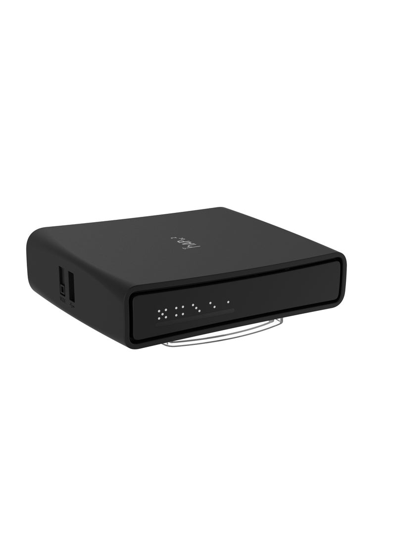 Mikrotik - HAP Ac² Dual-Concurrent 2.4/5GHz AP, 802.11a/b/g/n/ac, Five Gigabit Ethernet Ports, USB For 3G/4G Support, Universal Tower Case And IPsec Hardware Encryption Support Black - Image 1
