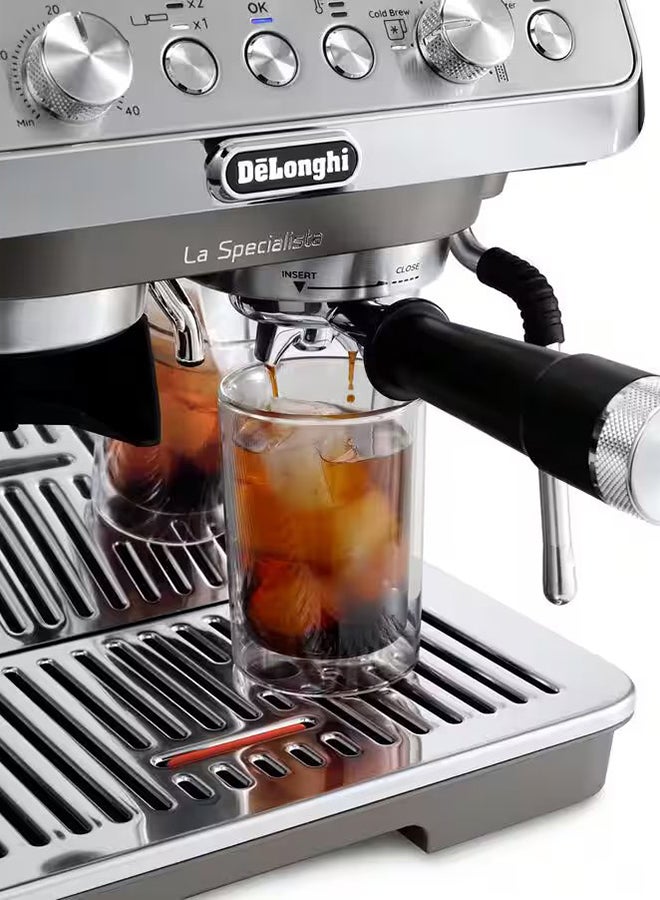ديلونجي ماكينة صنع القهوة الباردة La Specialista Arte Evo Barista Espresso مع مطحنة مدمجة، تقنية الاستخلاص البارد، My Latte Art والتحكم النشط في درجة الحرارة - Image 5