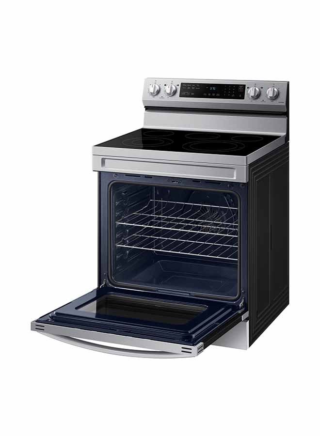 Samsung Free Standing Electric Range 4 Ceramic Hobs 1 Warming Zone 76 Cm NE63C6517SS/ZA Stainless Steel/Black - Image 3
