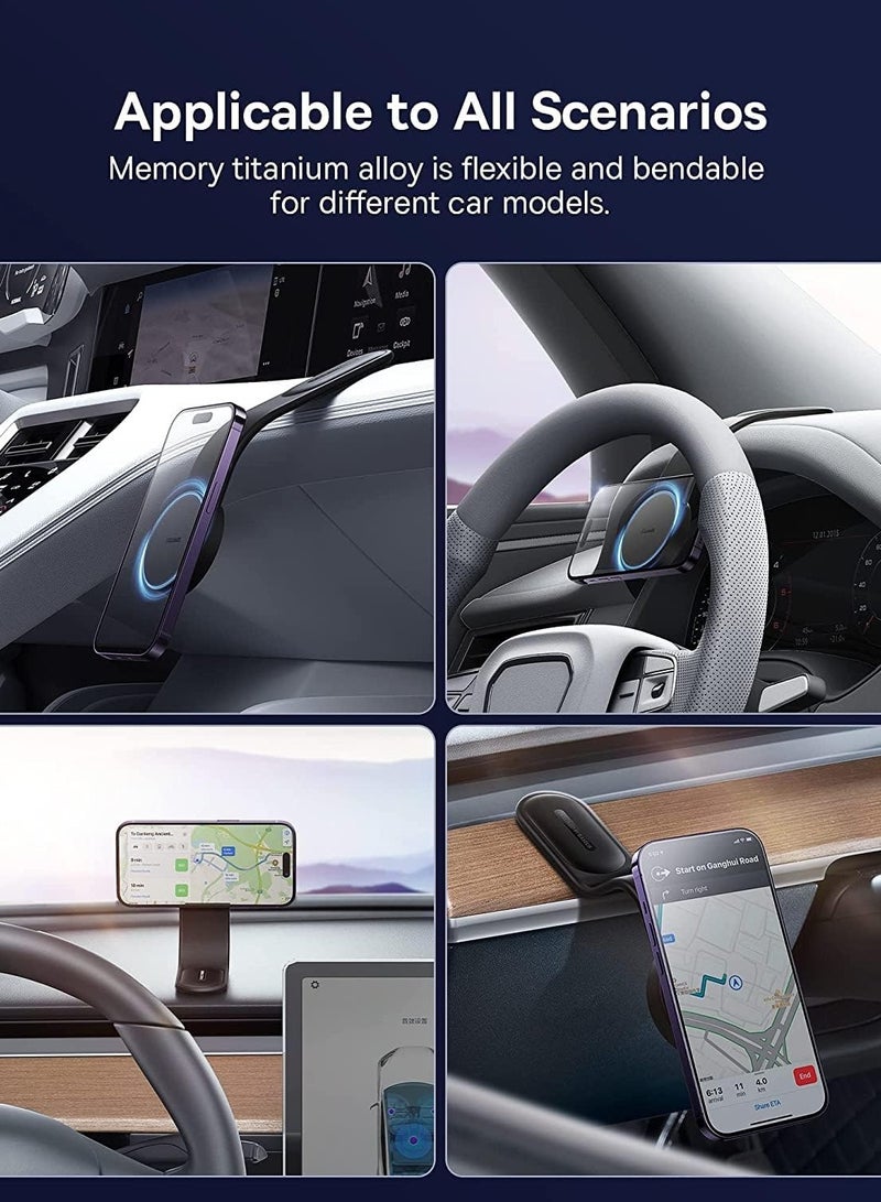 Baseus C02 Magnetic Phone Holder Cluster Black  - Image 4