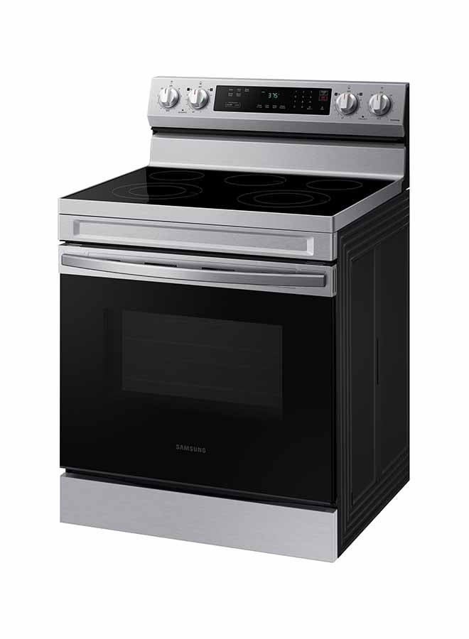 Samsung Electric  Cooking Range 4 Ceramic Hobs 1 Warming Zone WiFi 76 Cm NE63C6317SS/ZA Stainless Steel/Black - Image 2