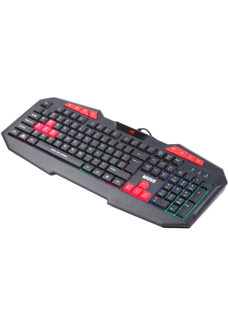 MARVO K602 EN Wired Membrane Keyboard - Image 3