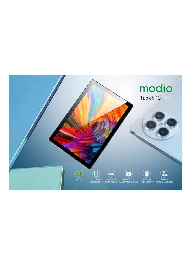 موديو كمبيوتر لوحي M19 5G مقاس 10.1 بوصة وذاكرة وصول عشوائي (RAM) سعة 8 جيجابايت وذاكرة قراءة فقط (512 جيجابايت) باللون الرمادي - Image 4