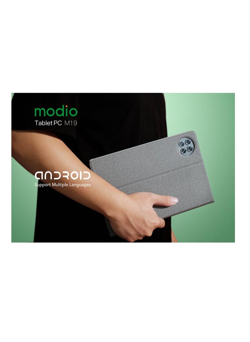 modio M19 5G Tablet PC 10.1 Inch With 8GB Ram 512GB ROM Blue  - Image 4