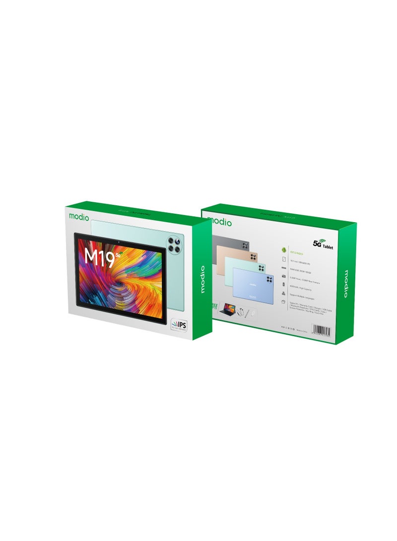 modio M19 5G Tablet PC 10.1 Inch With 8GB Ram 512GB ROM Blue  - Image 3