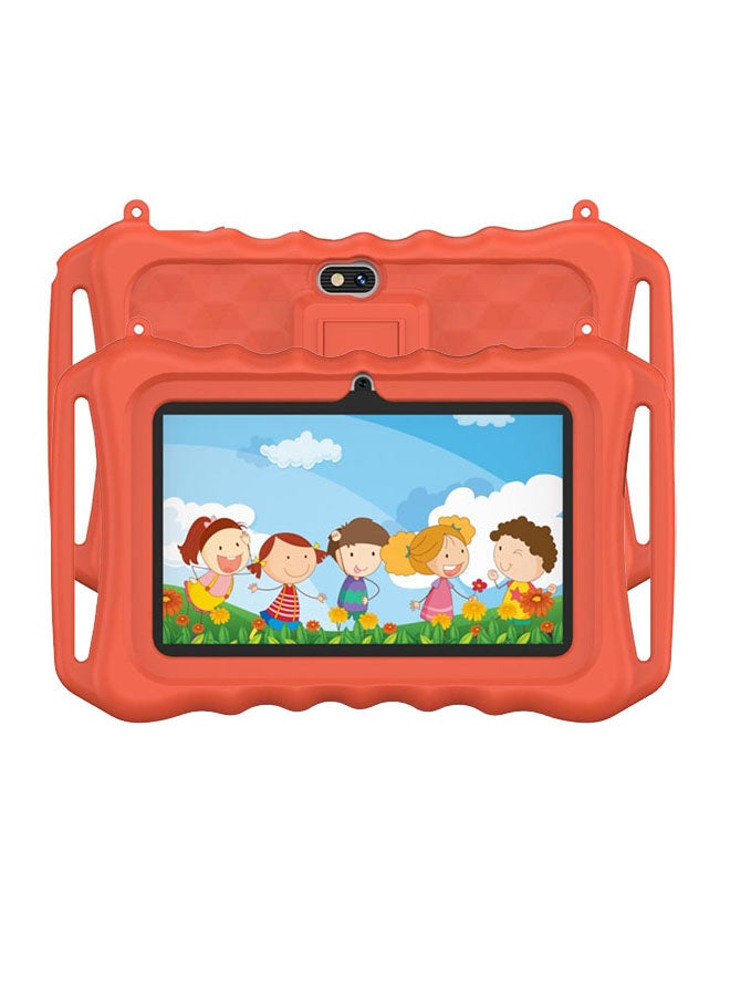 modio M3 Kids Android Tablet 7-Inch HD Display Orange 4GB RAM 64GB Wi-Fi – International Version  - Image 1