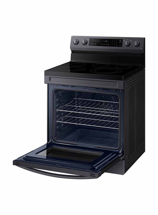 Samsung Free Standing Electric Range 4 Ceramic Hobs 1 Warming Zone 76 Cm NE63C6517SG/ZA Black/Stainless Steel - Image 3