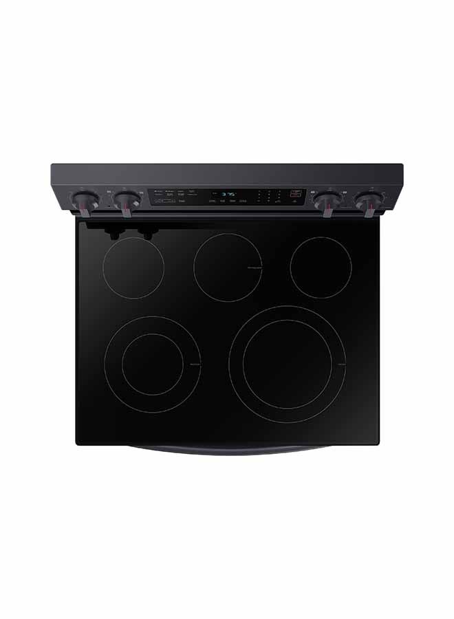 Samsung Free Standing Electric Range 4 Ceramic Hobs 1 Warming Zone 76 Cm NE63C6517SG/ZA Black/Stainless Steel - Image 4