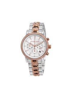Michael Kors Women's Ritz Analog White Dial Watch-MK6938  - Image 5
