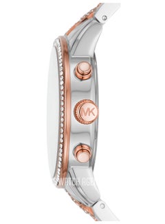 Michael Kors Women's Ritz Analog White Dial Watch-MK6938  - Image 3