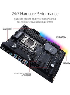 ASUS TUF X299 MARK 2 (INTEL X299) LGA 2066 ATX motherboard with Thermal Armor, DDR4 4133MHz (OC), dual M.2, Intel VROC support, Intel Optane™ memory-ready, Intel Gigabit LAN, USB 3.1 Gen 2 Black  - Image 5