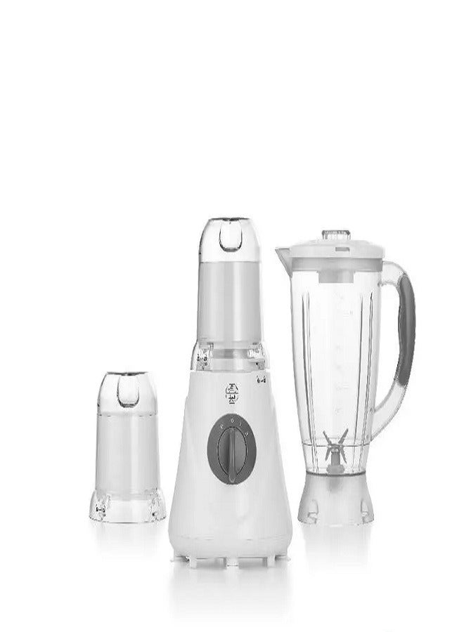 السيف  خلاط Hazel مع مطحنة قهوة وفرامة لحوم 1.5 L 300 W E06030 - Image 2