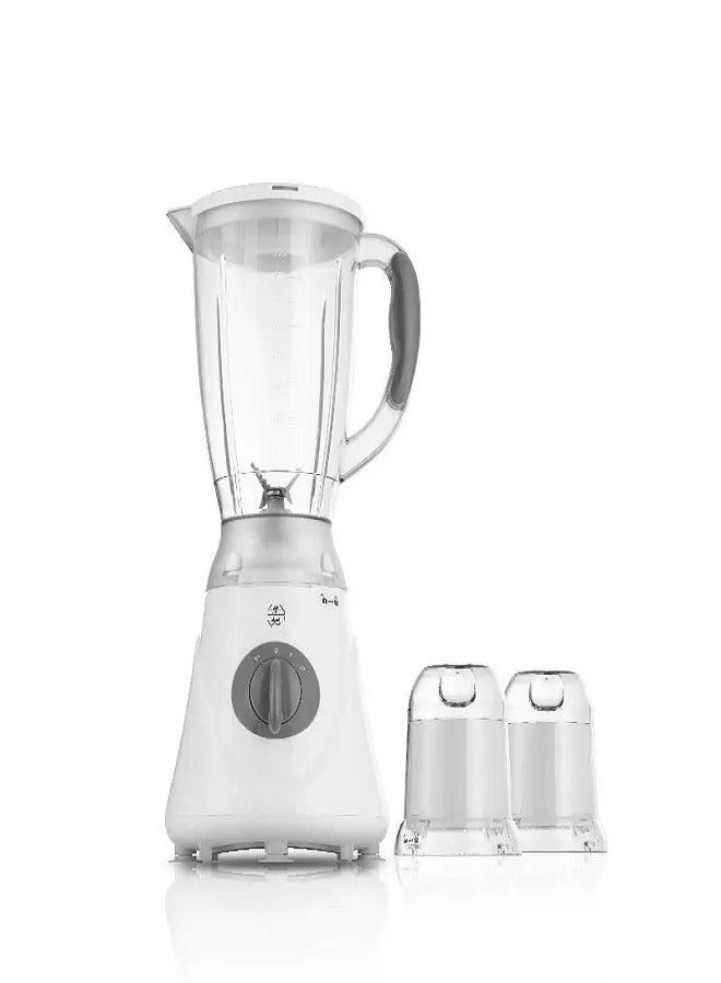 السيف  خلاط Hazel مع مطحنة قهوة وفرامة لحوم 1.5 L 300 W E06030 - Image 3