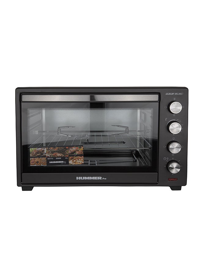 Electric Oven 60 L 2000 W E01113 Matt Grey - pnsku/N70018902V/45/_/1698603019/f1fa4be9-a15e-4b56-a98f-ea365706281b