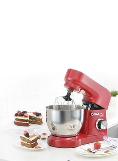 السيف عجانة بـ 6 سرعات ووعاء من الستانلس ستيل 4.5 L 1000 W E02231  - Image 3