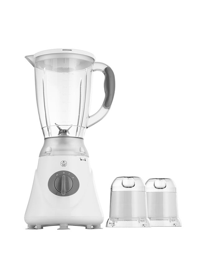 Alsaif Blender 3 In 1 350 W 1.5 L 350 W E06030 White - Image 3