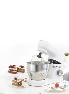 السيف عجانة بـ 6 سرعات ووعاء من الستانلس ستيل 4.5 L 1000 W E02232  - Image 2