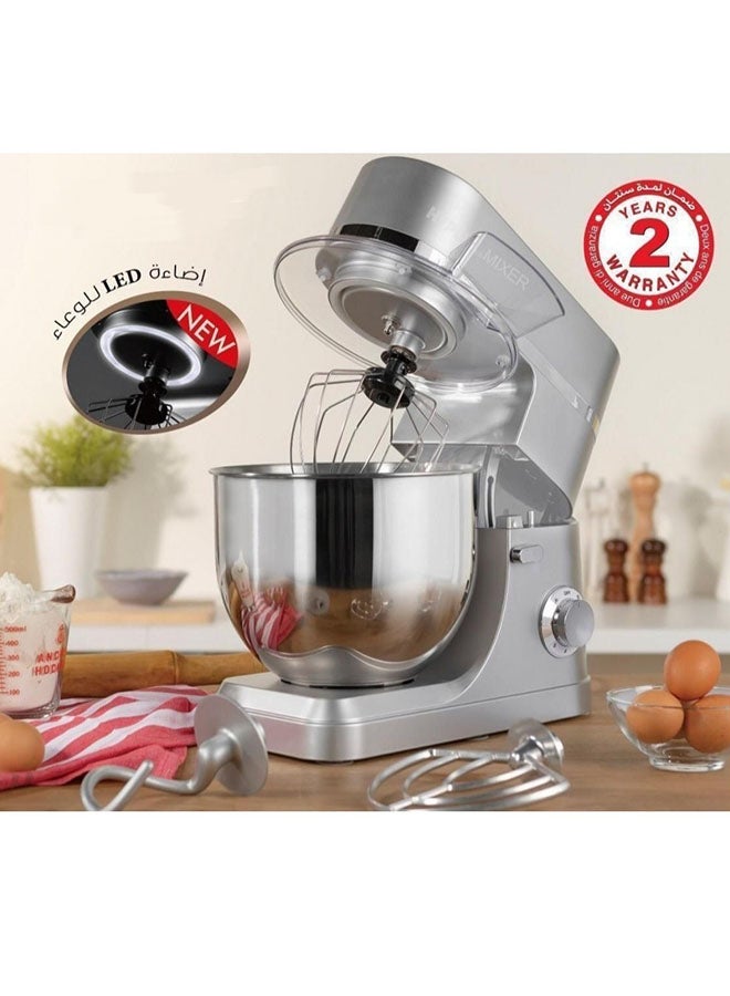 Alsaif - Hyper Plus Mixer 7 L 1200 W E02201S Silver - Image 1