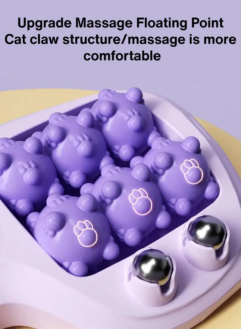 Toshionics - Portable Foot Roller Body Massager Shiatsu Kneading Rolling Therapy Calf Leg Reflexology Pain Stress Relief Foot Massager For Plantar Fasciitis Feet Pain And Heel Spurs Trigger Point Pressure Massage - Image 1