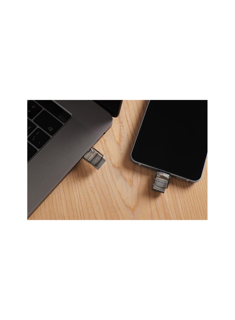 Lexar - Pack of 10 Lexar JumpDrive Dual Drive D35c USB 3.0 Type-C Flash Drive 100MB/s, Capacity , 32 GB - Image 1