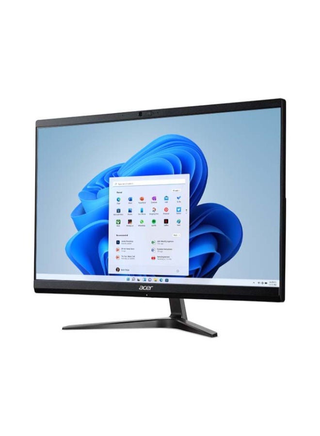 Acer - Z2592G All-in-one With 21.5-inch Full HD (1920x1080) Display, Intel Core i5-1235U Processor/4GB Ram/512GB SSD M.2/DOS(Without Windows)/Intel UHD Graphics With Wired keyboard & Mouse English/Arabic Black - Image 1