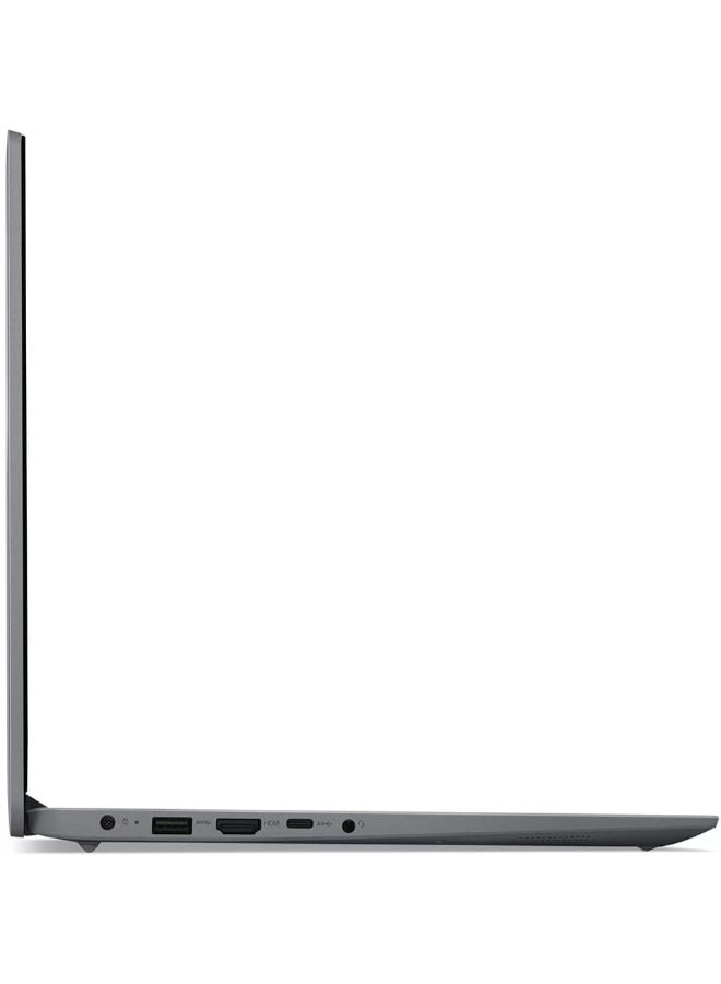 Lenovo IdeaPad 1 15IAU7 Laptop With 15.6-inch FHD (1920x1080) Display, Core i5-1235U Processor/8GB RAM DDR4/256GB SSD/DOS(Without Windows)/Intel Iris Xe Graphics/ English/Arabic Cloud Grey  - Image 4