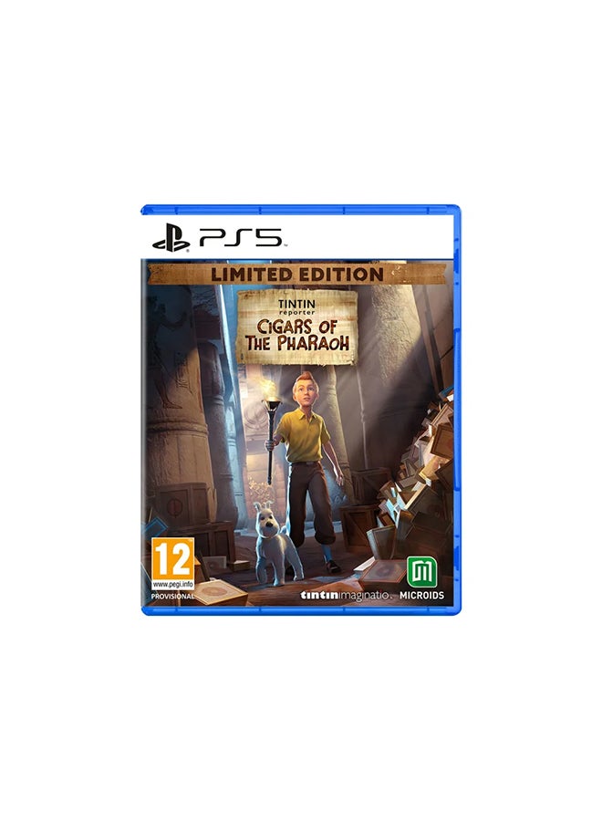 MICROIDS Tintin Reporter – The Cigars Of The Pharaoh Limited Edition - PlayStation 5 (PS5)  - Image 1