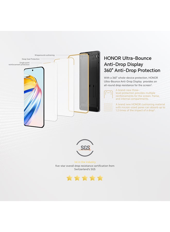 Honor - X9B Dual SIM 5G Emerald Green 12GB RAM 256GB With FREE Earbuds - Middle East Version - Image 1