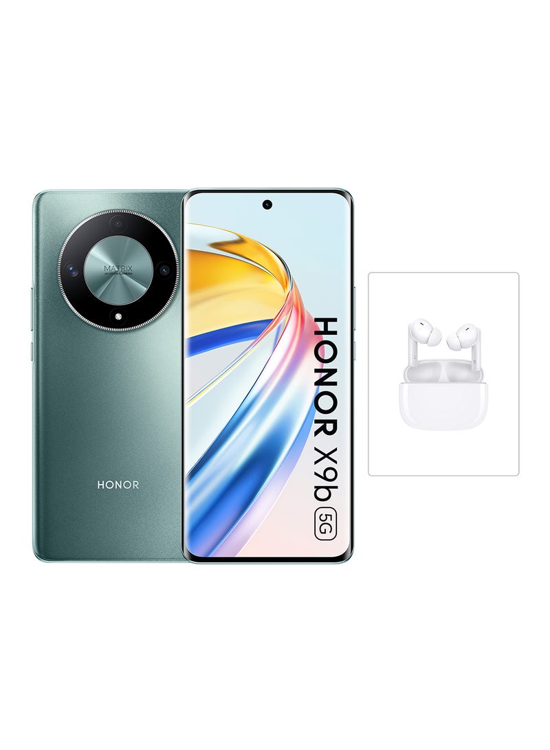 Honor - X9B Dual SIM 5G Emerald Green 12GB RAM 256GB With FREE Earbuds - Middle East Version - Image 1