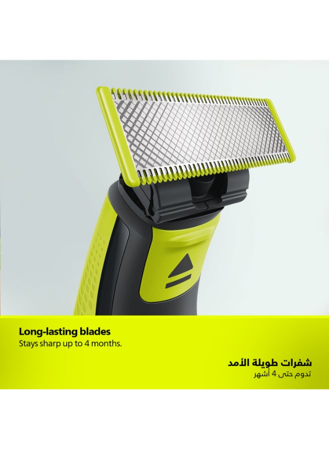 شفرة بديلة OneBlade 3 QP630/51 أخضر/فضي - pnsku/N70019244V/45/_/1728026475/7e26e620-0b68-42d6-9120-ec9069ef6b74