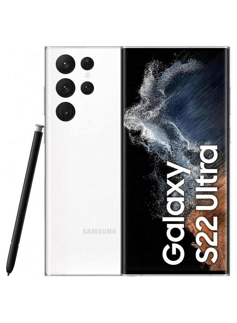 Galaxy S22 Ultra Dual Sim White 12GB RAM 256GB 5G - International Version