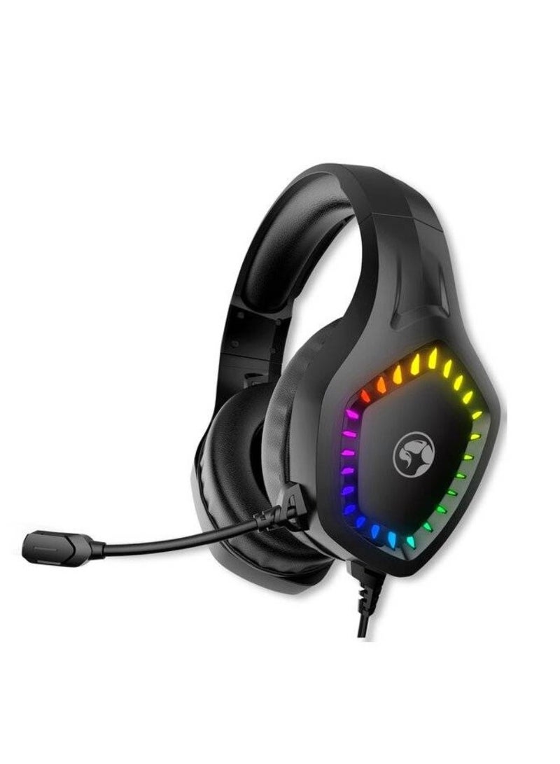 MARVO H8360  Wired Gaming Headset Black - Image 1